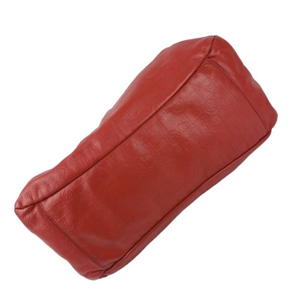 Tory Burch Dafina Red Hobo Bag Tote Handbag and Dustbag - Picture 4 of 11